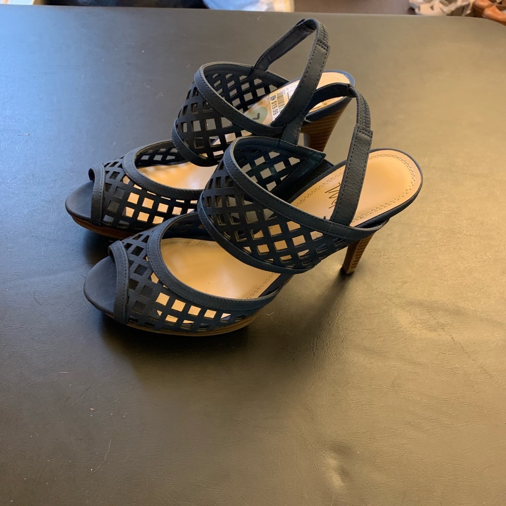 Blue heels